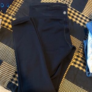 Athleta FLEECE LINED women’s Black Leggings